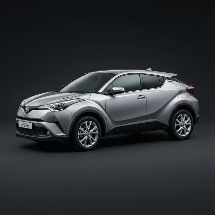 Toyota CHR, berline hybride confortable pour trajet éco